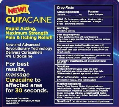 Curacaine Box_Back.jpg Curacaine Box_Back - Curacaine Box Back